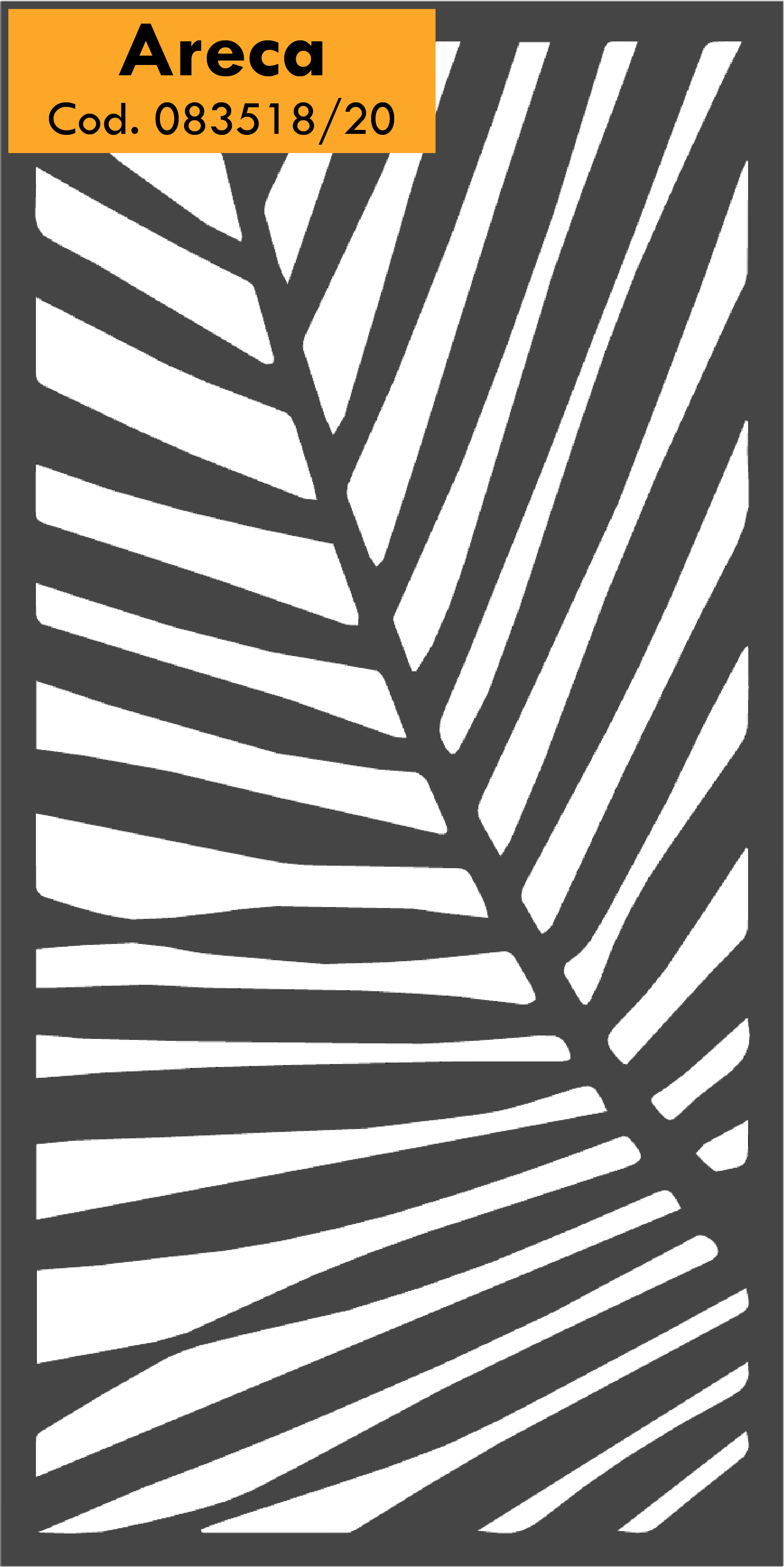 Chapa Decorativa Areca