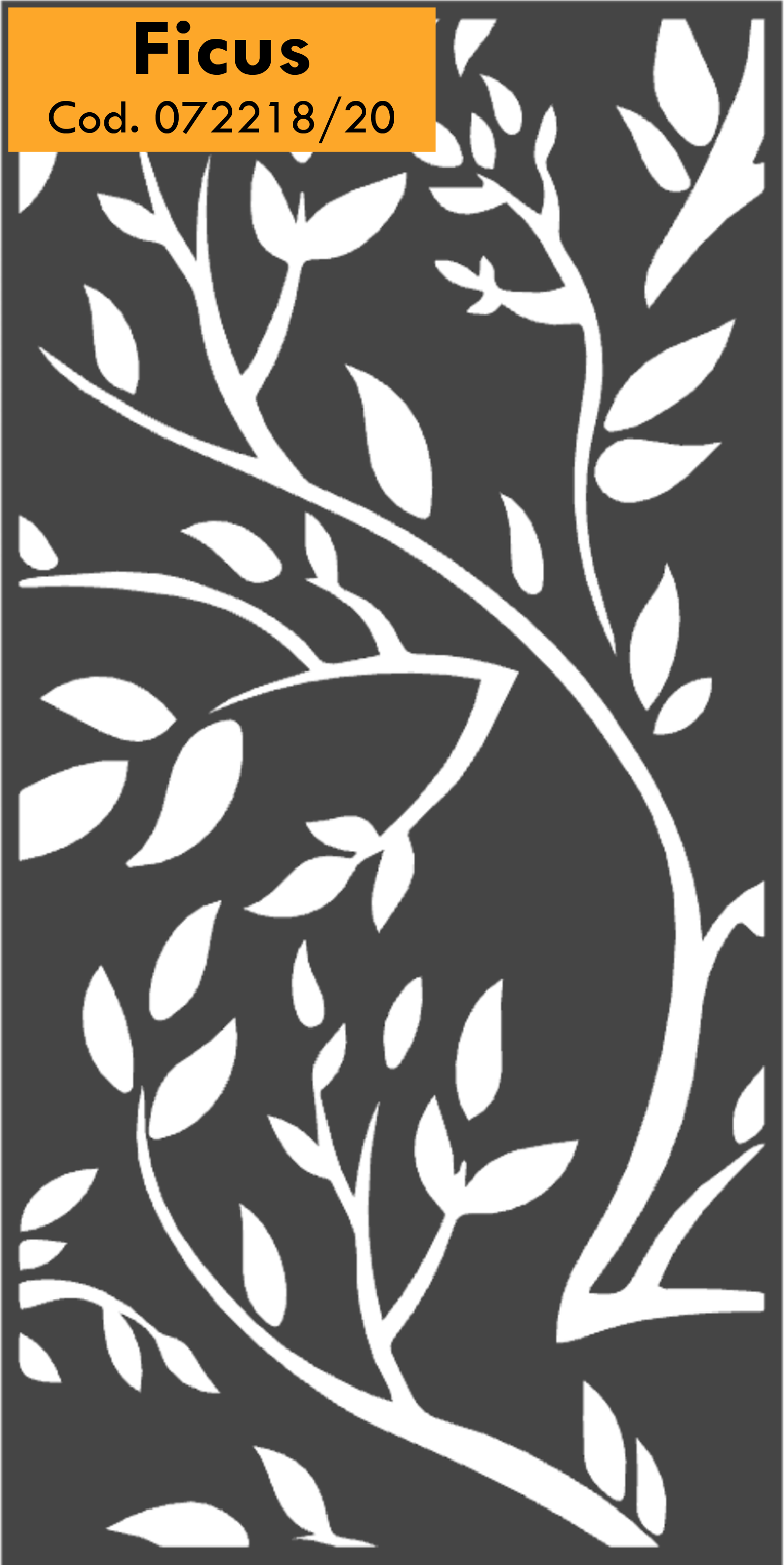 Chapa Decorativa Ficus