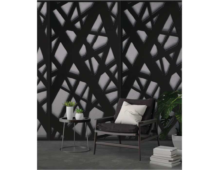 Chapa Decorativa Rayones