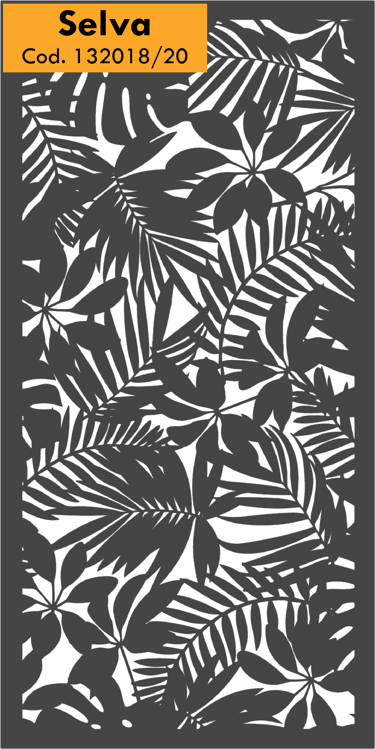 Chapa Decorativa Selva